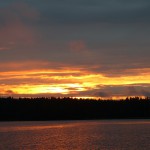 Auringonlasku Suomi