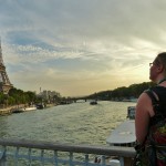 Turisti, Seine ja Eiffel-torni