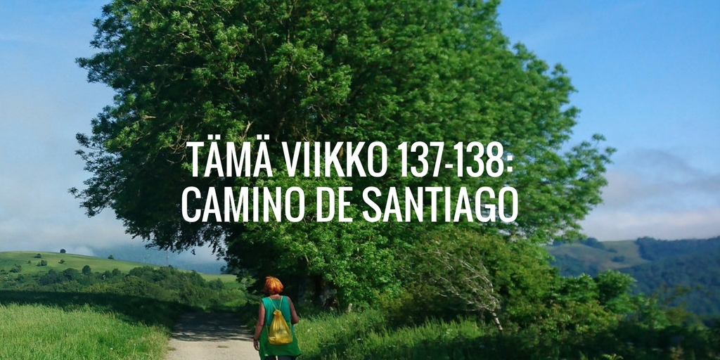 Tämä viikko 137-138: Camino de Santiago