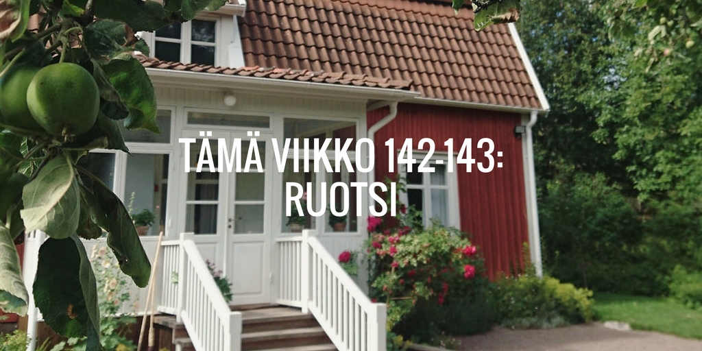 Tämä viikko 142-143: Ruotsi